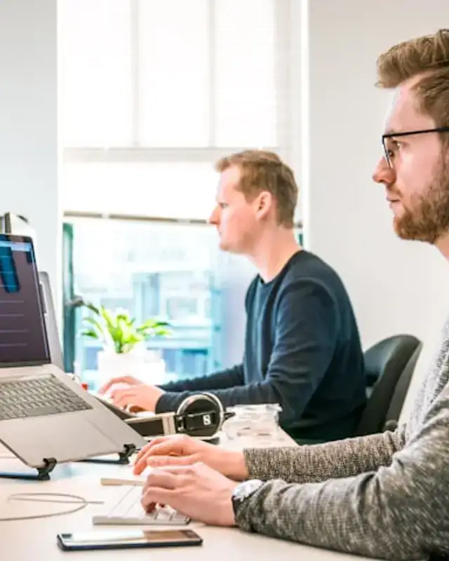 Strategische Planung einer Webseite am Arbeitsplatz